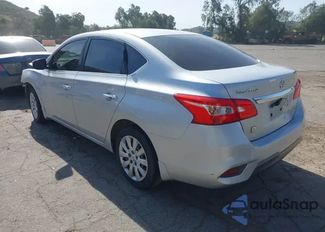 2016 Nissan Sentra S из США, поврежденный, VIN 3N1AB7AP4GY336496